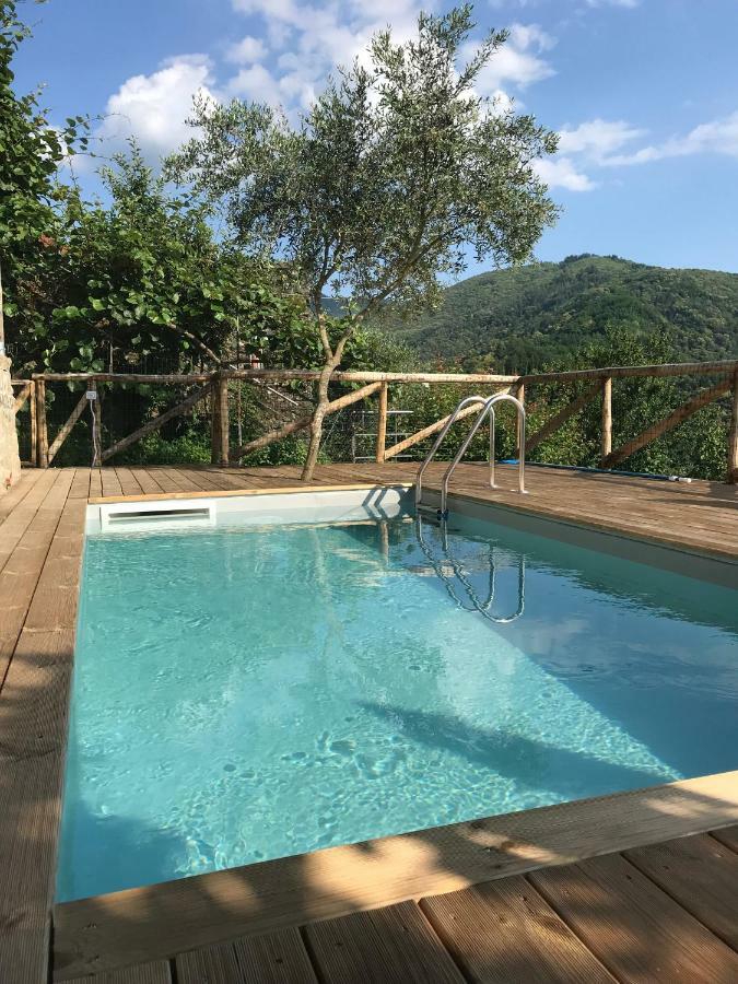 Piscina Con Vista Bagni di Lucca Exterior foto